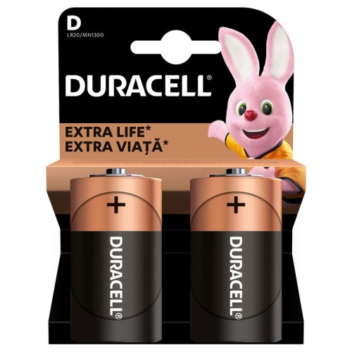 Baterie Duracell LR20, 2 bucati/set