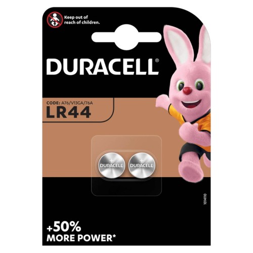 Baterie Duracell LR44, 2 bucati/set