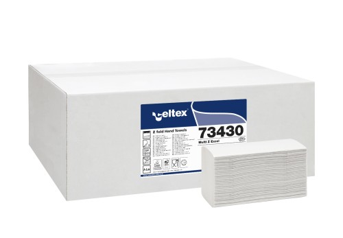 Prosop hartie Celtex Multi Z Excel 27x21.5 cm, 130 buc/set, 18 set/bax