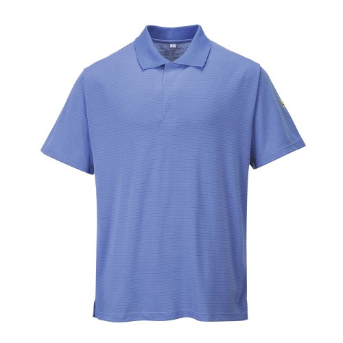 Tricou polo ESD, PortWest, albastru, marimea S