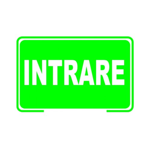 Indicator Intrare PVC,dimensiune 200x150mm