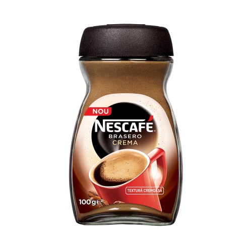 Cafea instant Nescafe Brasero Crema, 100 g