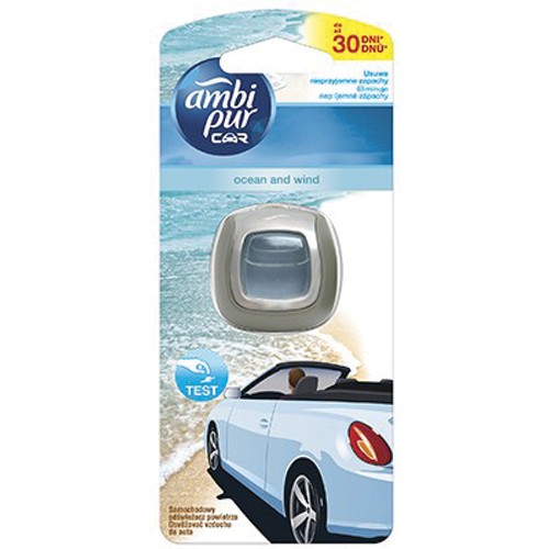 Odorizant auto Ambipur Ocean&Wind, 14 g