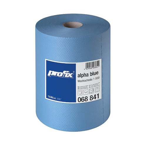 Lavete industriale, Profix, Alpha, albastru, 35.5x36 cm, 500 portii