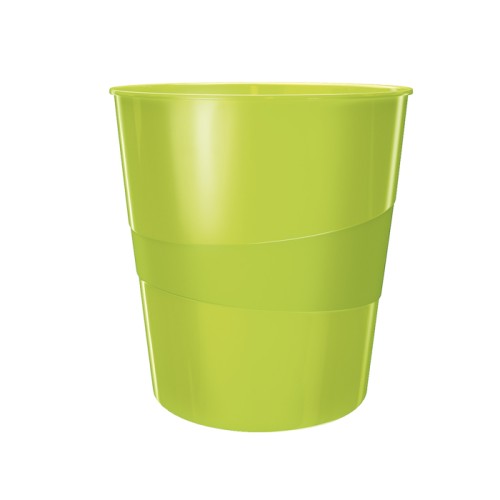 Cos hartii Leitz WOW, PS, 15l, verde 