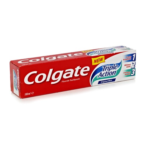 Pasta dinti Colgate Triple Action, 100 ml