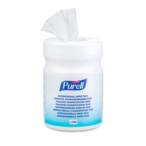 Servetele umede antimicrobiene Purell Plus, 270 bucati/cutie