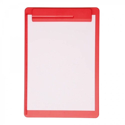 Clipboard simplu MAUL, din plastic reciclat, rosu