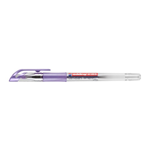 Roller cu gel Edding 2185, varf 0.7 mm, violet metalic