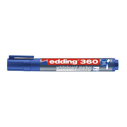 Marker pentru tabla Edding 360, varf 1.5-3 mm, albastru