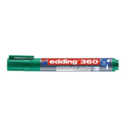 Marker pentru tabla Edding 360, varf 1.5-3 mm, verde