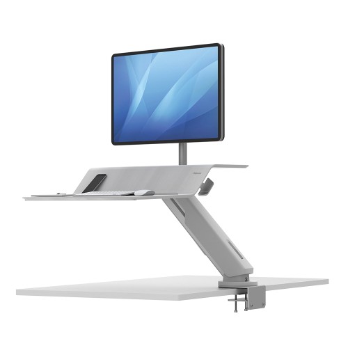 Brat pentru monitor Fellowes Lotus RT sit-stand single Black, rezistent, durabil