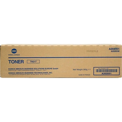 Toner original Minolta TN-217, negru, 17500 pagini