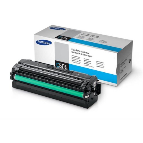 Toner original Samsung CLT-C506L, 3500 pagini, cyan