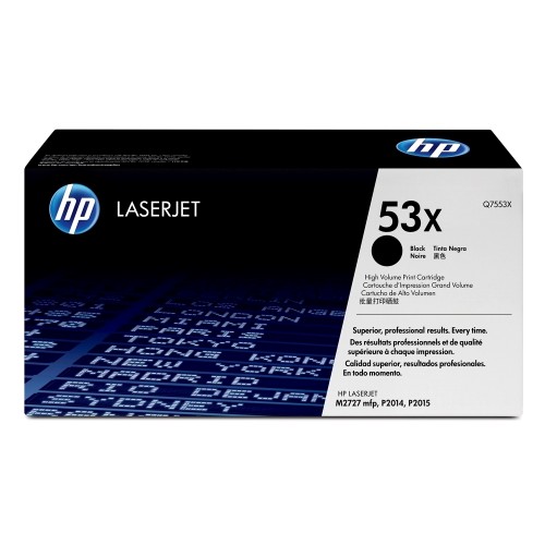 Toner original HP Q7553X, 7000 pagini, negru