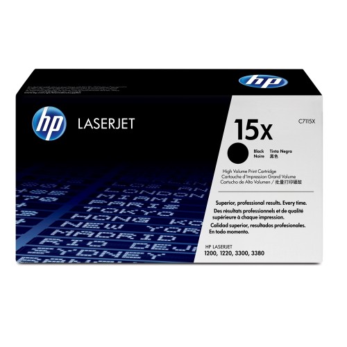 Toner original HP C7115X, 3500 pagini, negru