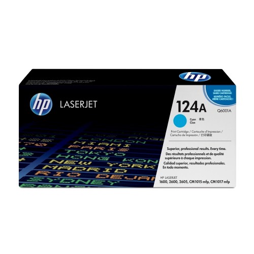 Toner original HP Q6001A, 2000 pagini, cyan