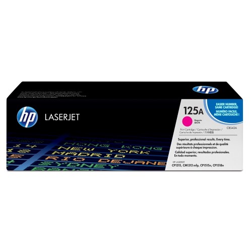 Toner original HP CB543A, 1400 pagini, magenta