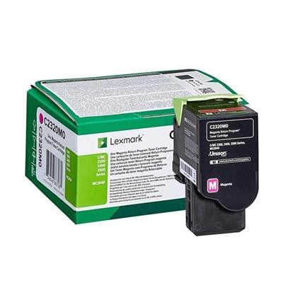 Toner original Lexmark C2320M0, 1000 pagini, magenta