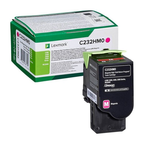 Toner original Lexmark C232HM0, 2300 pagini, magenta