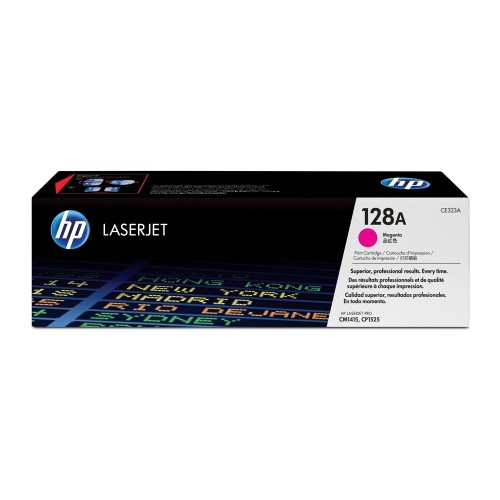 Toner original HP CE323A, 1300 pagini, magenta