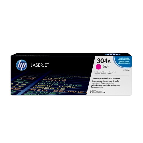 Toner original HP CC533A, 2800 pagini, magenta