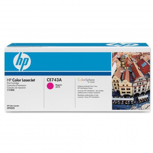 TONER HP CE743A MAGENTA ORIGINAL HP CP5225