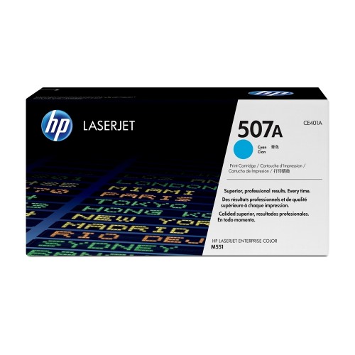 Toner original HP CE401A, 6000 pagini, cyan