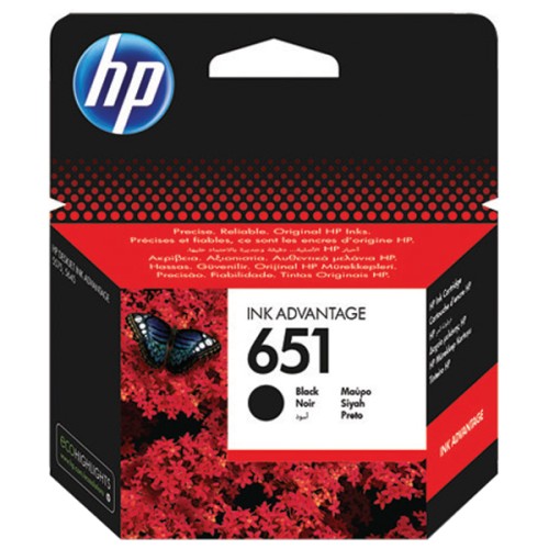 Cartus HP 651 (C2P10AE), negru