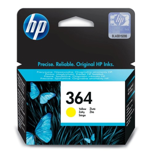 Cartus cu cerneala original HP CB320EE, 300 pagini, galben