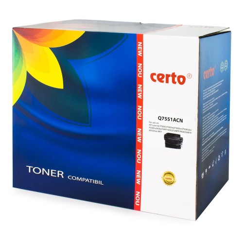 Toner Certo compatibil, HP Q7551A, 6500 pagini, negru