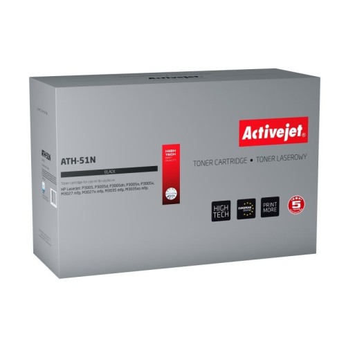 Toner ActiveJet ATH-51N, compatibil HP Q7551A, 7200 pagini, negru 