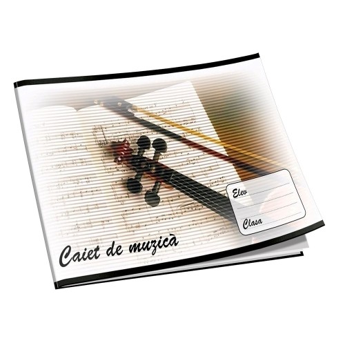 Caiet de muzica, 24 file