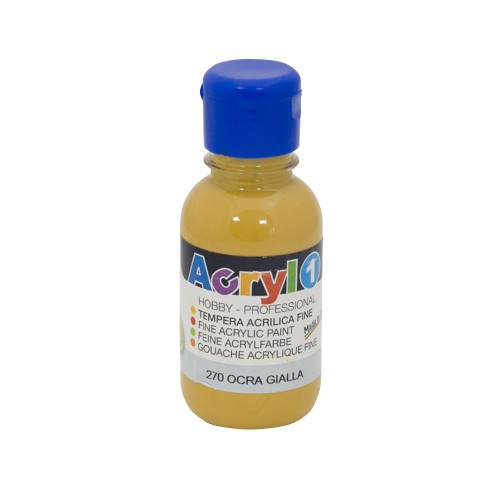 Tempera acrilica Morocolor Primo 125 ml ocru