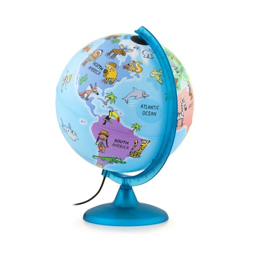 Glob Mappa&Mondo, diametrul 25 cm, iluminat