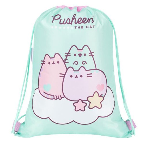 Saculet pentru incaltaminte, Pusheen Pastel