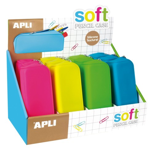 Display penare Apli Soft Fluor, 12 bucati/display