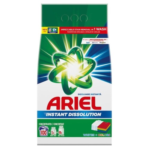 Detergent Ariel pentru rufe, automat, 6 kg, White&Color