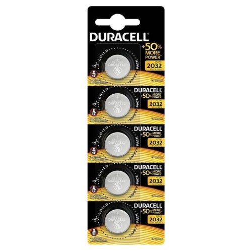 Baterie Duracell CR2032, 5 bucati/set