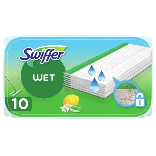 Lavete umede pentru mop plat Swiffer Sweeper 10 bucati/cutie