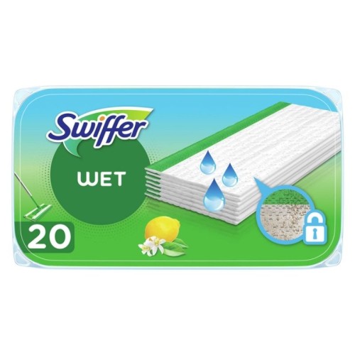 Lavete umede pentru mop plat Swiffer Sweeper 20 bucati/cutie