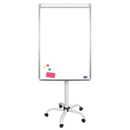 Flipchart magnetic mobil Forofis 70 x 100 cm pe roti