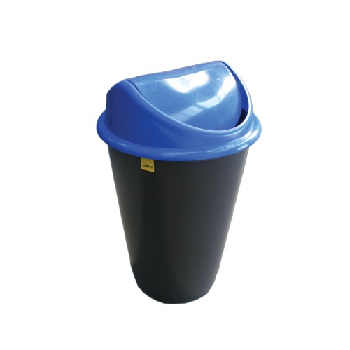 Cos Flip-Flap pentru colectare selectiva a deseurilor, 60 l, albastru