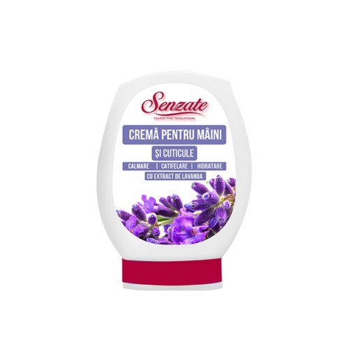 Crema de maini Senzate 75ml, lavanda